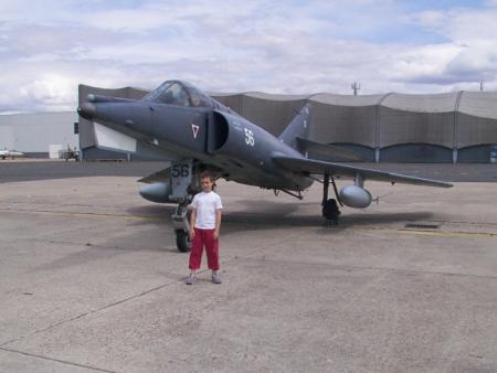 moi au muzée de l'air au bourget